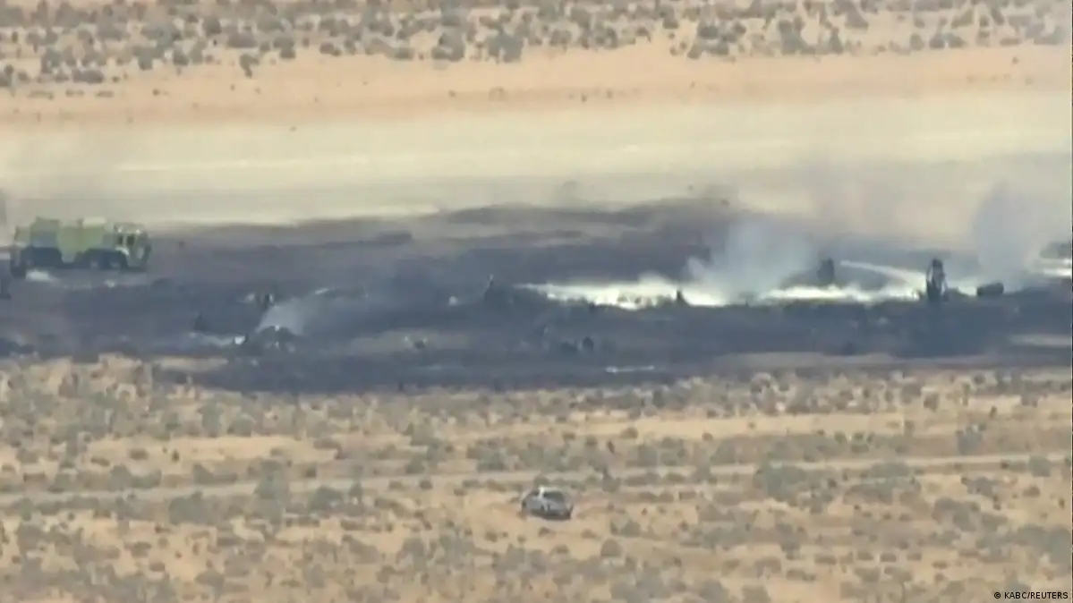 US Air Force B-52 Bomber Crashes in California Killing Eight