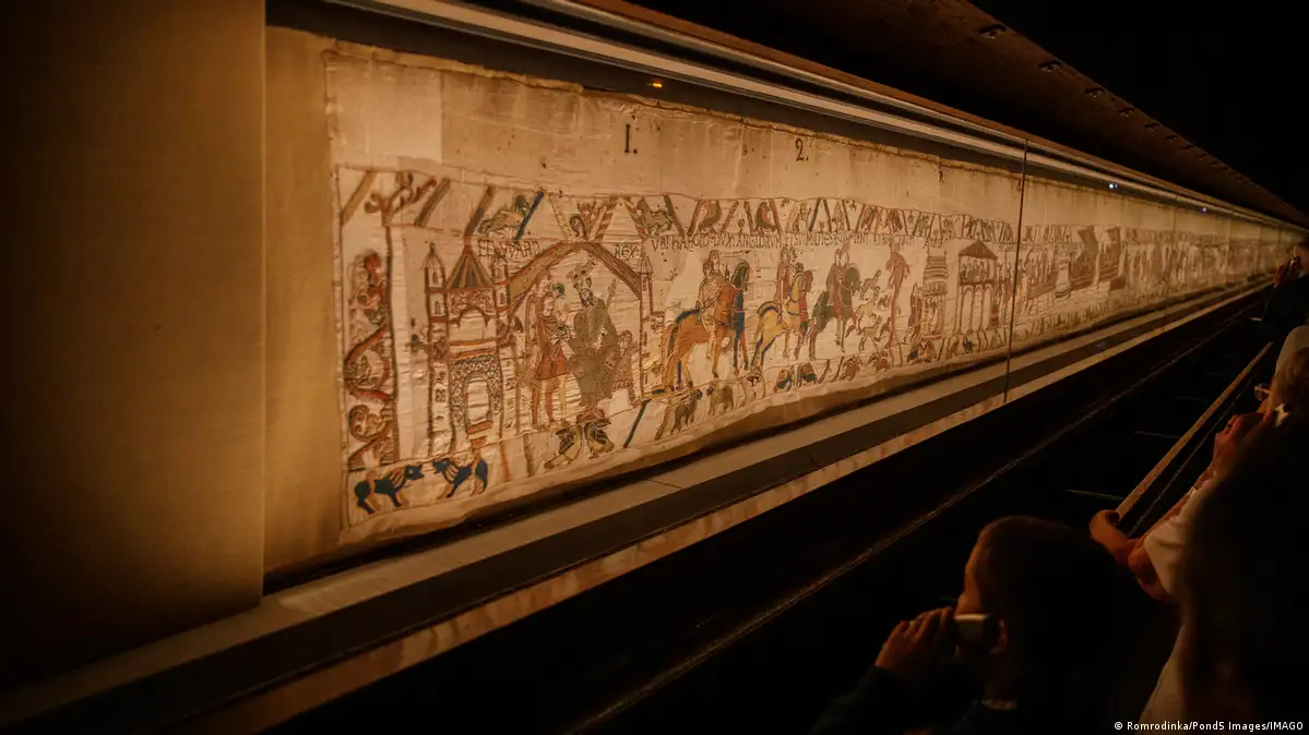 Bayeux Tapestry Arrives at British Museum Under Police Guard
