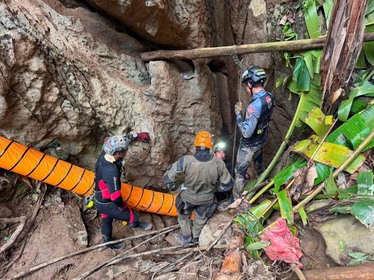 Five People Found Alive in Flooded Laos Cave After Week-Long Search