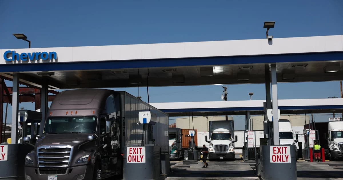 US Diesel Price Crosses $6 a Gallon to Hit Record High