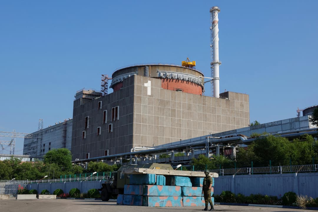Russia Accuses Ukraine of Striking Fuel Trucks at Zaporizhzhia Nuclear Plant