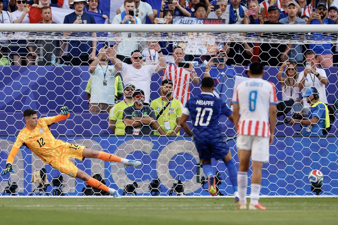 Mbappé Penalty Sends France Past Paraguay Into World Cup Quarterfinals