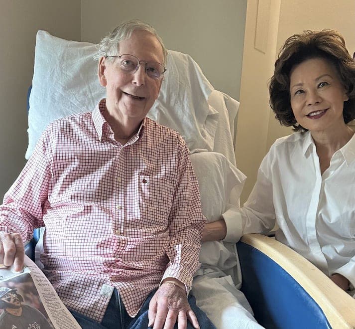 McConnell Breaks Weeks of Silence, Revealing Fall Led to Hospitalization